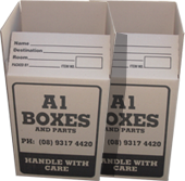 Packing Moving Boxes x 25 $88.50 Less $32.50 Refund